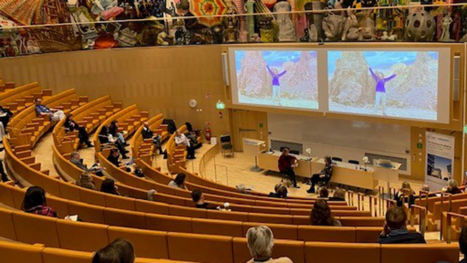 Publik i Sune Bergströms Aula
