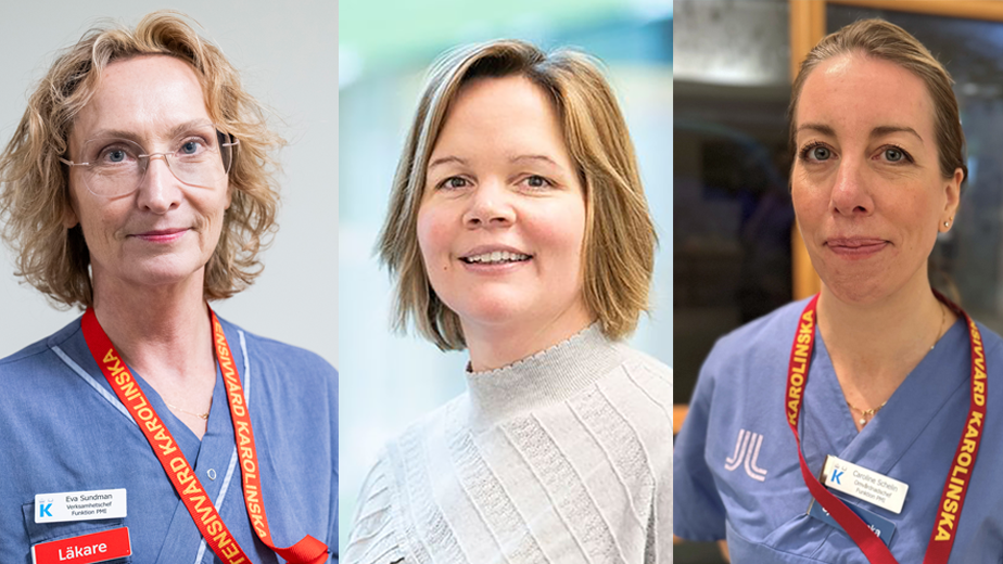 Kollage: Eva Sundman_Sara Dahlin_Caroline Schelin
