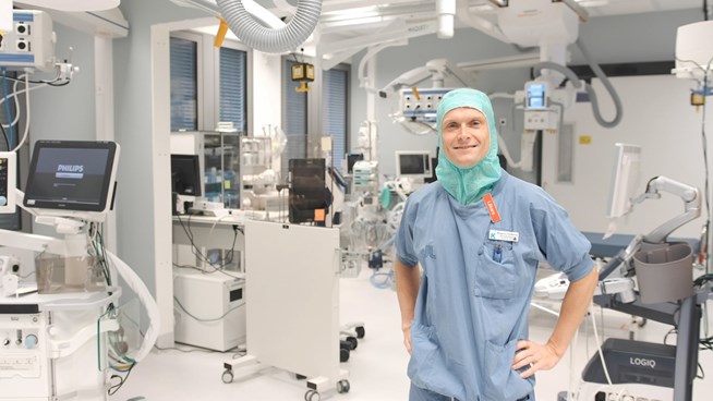 Läkare i operationssal