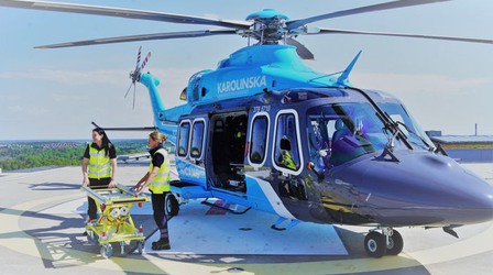Helikopter med personal