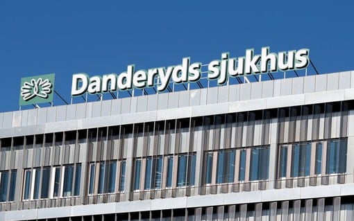 Bild på Danderyds sjukhus exteriör