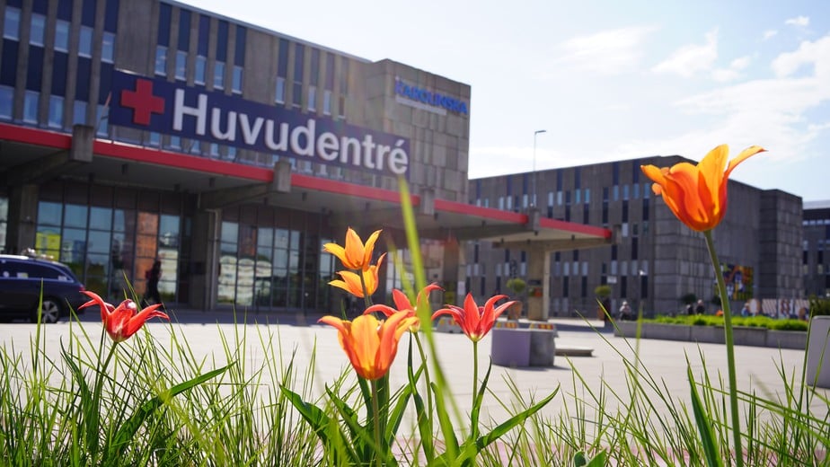 Entré Karolinska i Huddinge