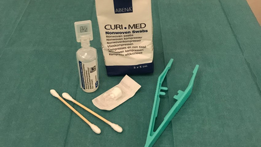eye cleaning eqipment