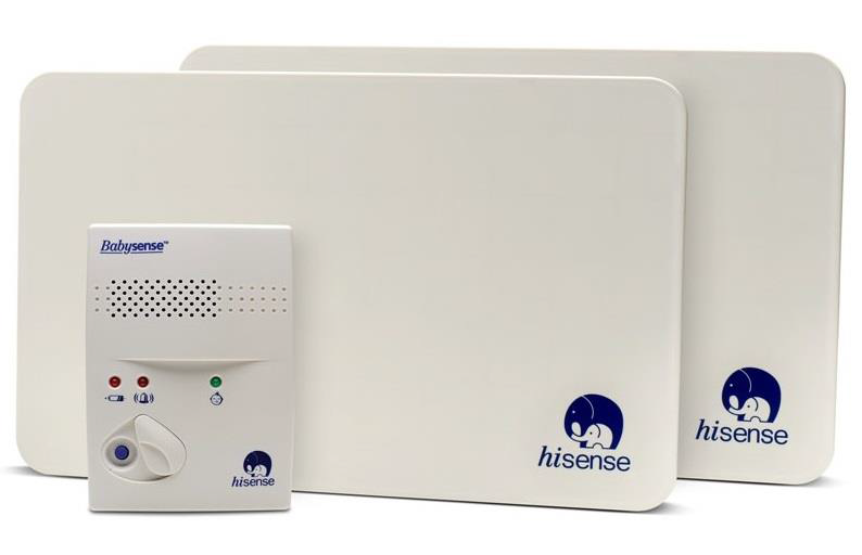 Apnoea alarm with sensor plate