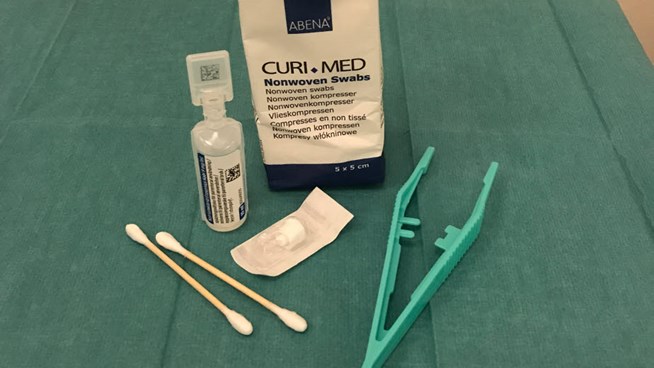 utrustning för ögonvård