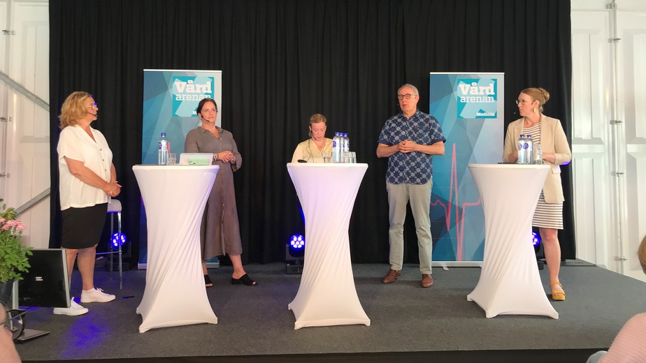 Panel den köfria vården Almedalen 2022.