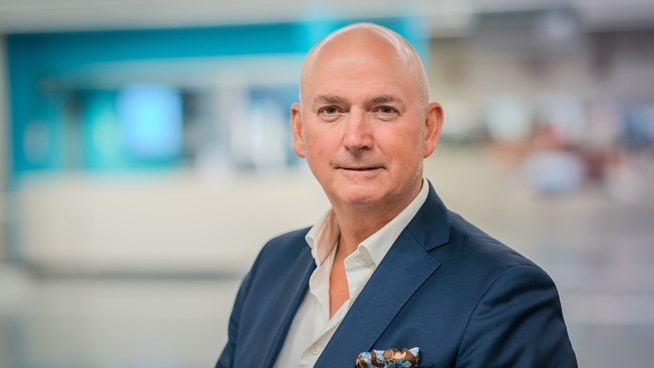 Sjukhusdirektör Christophe Pedroletti