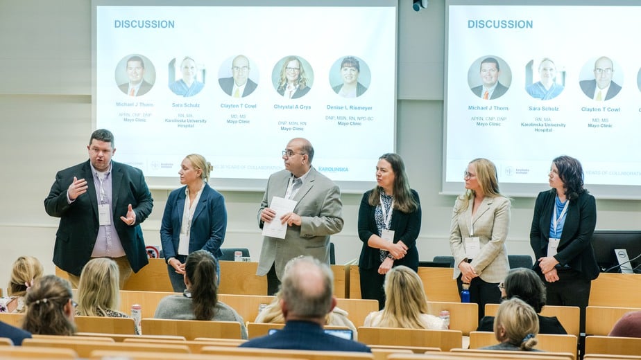 personer på scen