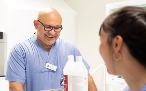 medarbetare på nuklearmedicin