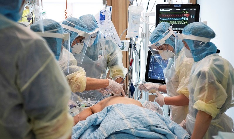 IVA, Karolinska sjukhuset, ,Covid19, Corona,