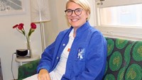 Sara Lindberg, dietist, jobbar specifikt med lungcancerpatienter