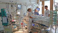 Bedside care at ECMO Center
