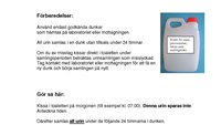 Patientanvisningar 10.Urinsamling (dygnsmängd) UTAN tillsats