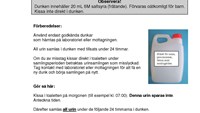Patientanvisningar 11.Urinsamling (dygnsmängd) MED saltsyra