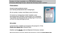 Patientanvisningar 12.Urinsamling (dygnsmängd) MED saltsyra – FÖR BARN