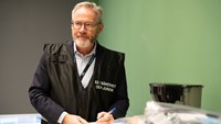 Sjukhusmedarbetare övar i katastrofmedicinsk beredskap