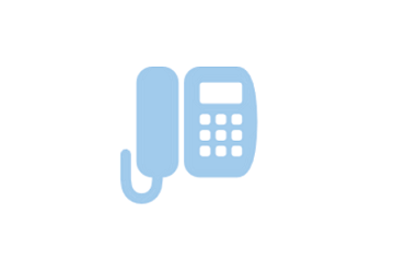 Illustration av en väggtelefon