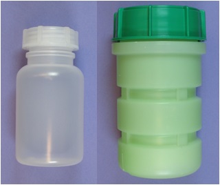 Flaska för urin till Mykobakterier/TB