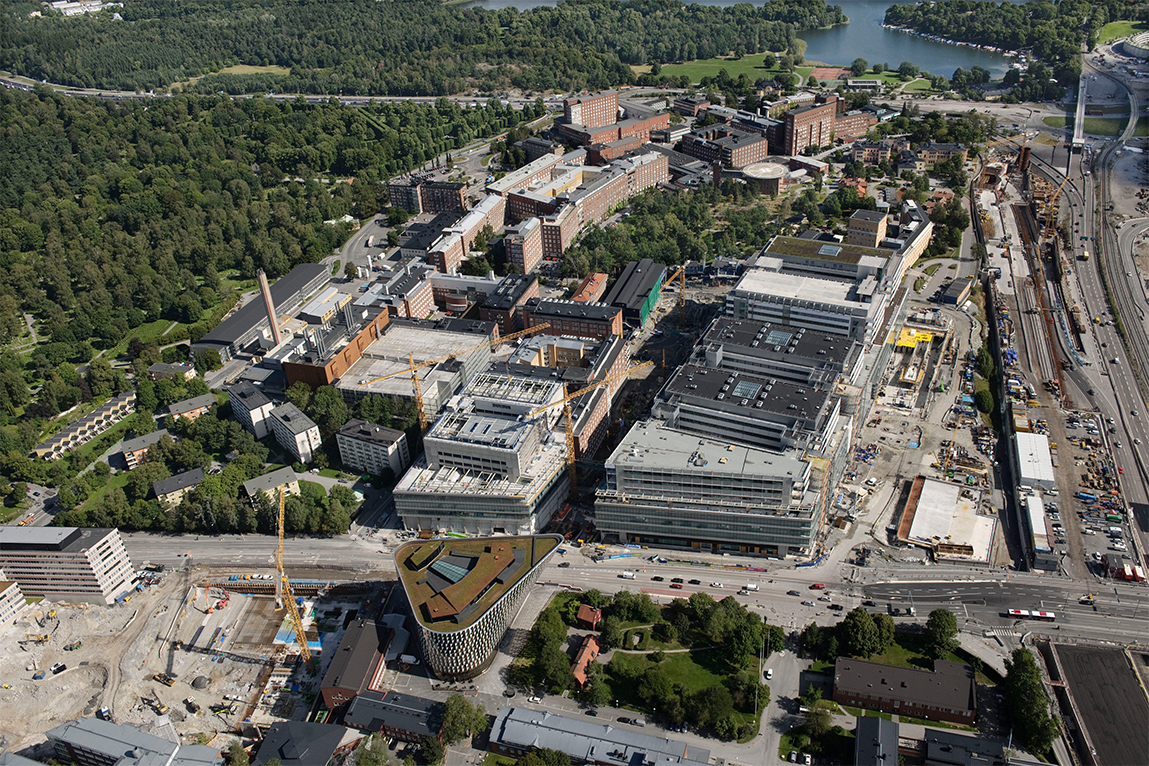View of Karolinska Solna.